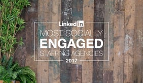 Viventis 20th Anniversary Linkedin Most Socially Engaged Staffing Agencies 2017